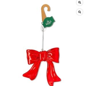 NEW SOLD OUT Viral Red Bow Christmas Ornament, 4", by Holiday Time